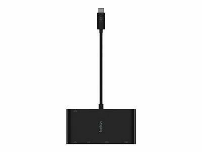 Хаб Belkin USB-C > Ethernet/HDMI/VGA/USB-A/USB-C 100Вт PD RC_AVC004BTBK фото