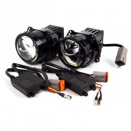 Линзы LED Galaxy Laser Hi 3.0" 6000K, Комплект 2 шт KL_2131 фото