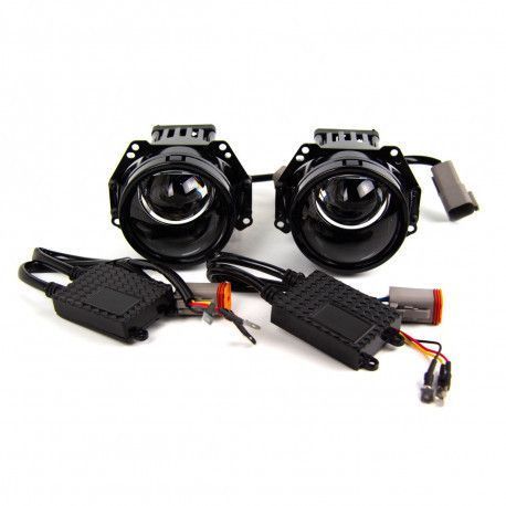 Линзы LED Galaxy Laser Hi 3.0" 6000K, Комплект 2 шт KL_2131 фото