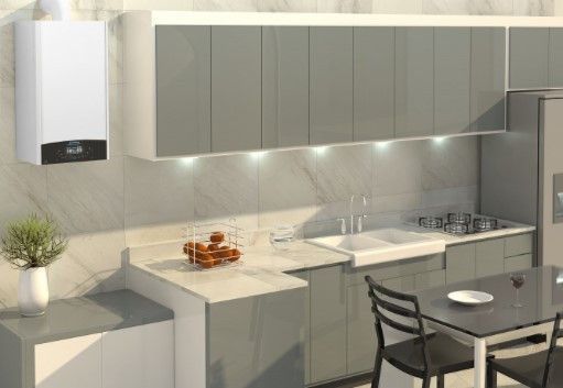 Котел газовый Ariston Genus X 24 CF NG дымоходный двухконтурный 24кВт сенсор RC_3300850 фото