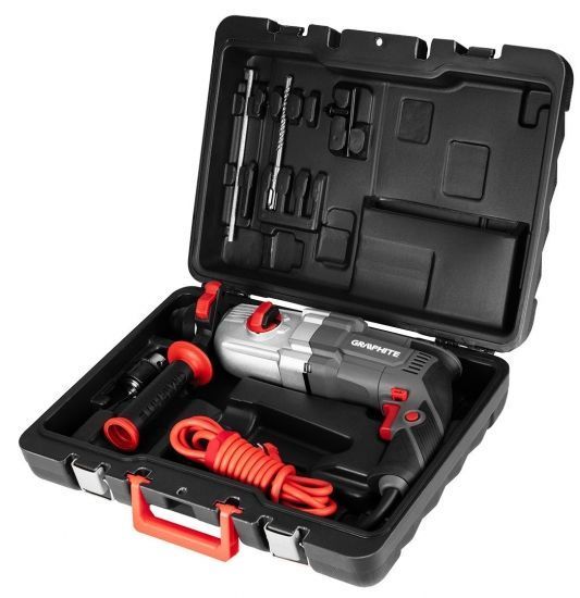 Перфоратор GRAPHITE SDS-plus 900Вт 3.4Дж кейс 6.1кг RC_58G539 фото