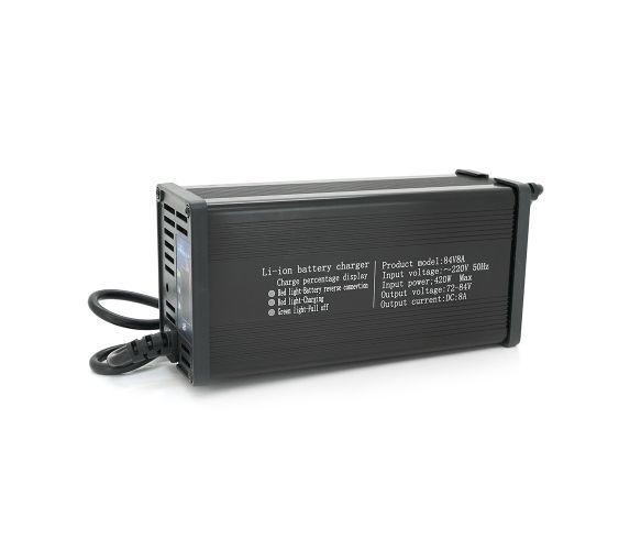 Зарядний пристрій для акумуляторів LiFePO4 72V, 8A, 185x88x60mm AMA_U_37032 фото