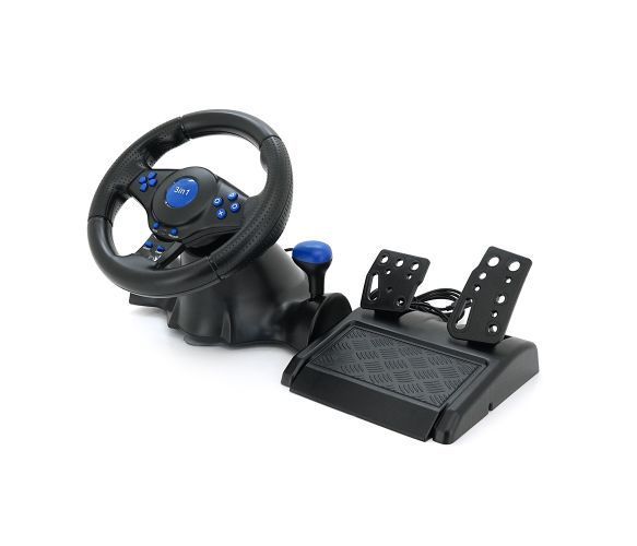 Руль 3 в 1, для PC/PS2/PS3/XBOX, Box U_39385 фото