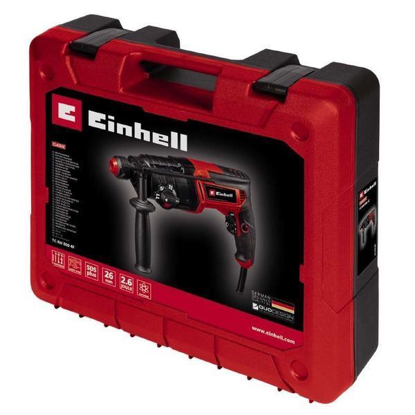 Einhell Перфоратор TC-RH 800 4F, SDS-plus, 800Вт, 2.6Дж, кейс, 3.2кг RC_4257980 фото