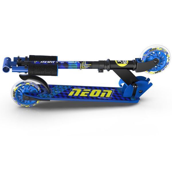 Самокат Neon Apex LED голубой RC_NS32B4 фото