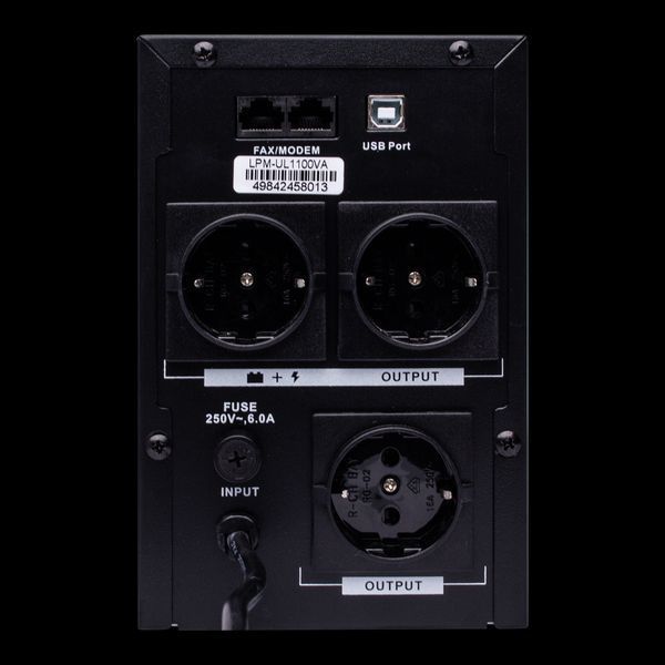 Лінійно-інтерактивне ДБЖ LPM-UL1100VA (770Вт) LP_4984 фото