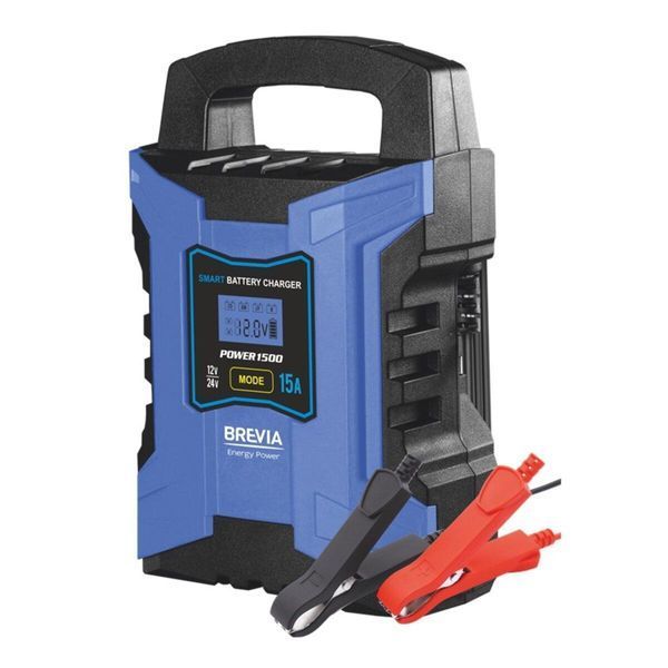 Зарядное устройство АКБ Brevia Power1500 15A, 12V/24V LI_21500EP фото