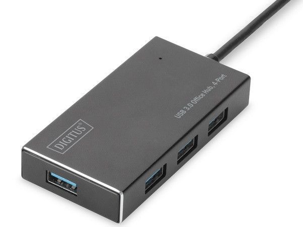 Хаб DIGITUS USB-A > 4хUSB-А, активный RC_DA-70240-1 фото