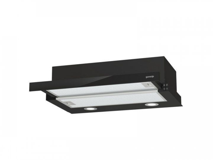 Витяжка Gorenje TH62E4BG телескопічна, 60см, 450м3ч, чорний RC_TH62E4BG фото