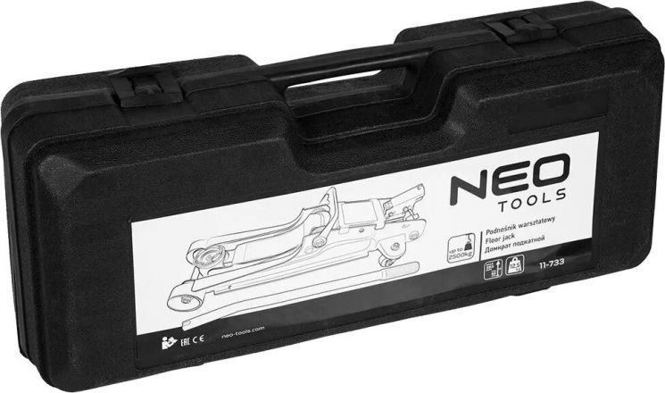 Домкрат Neo Tools, гідравлічний підкатний 2.5т, 85-385мм RC_11-733 фото