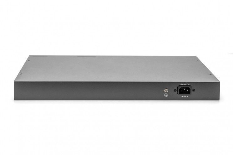 Комутатор DIGITUS 24 port + 2 combo and 2 SFP uplink, Gigabit L2 Switch, Managed RC_DN-80221-3 фото