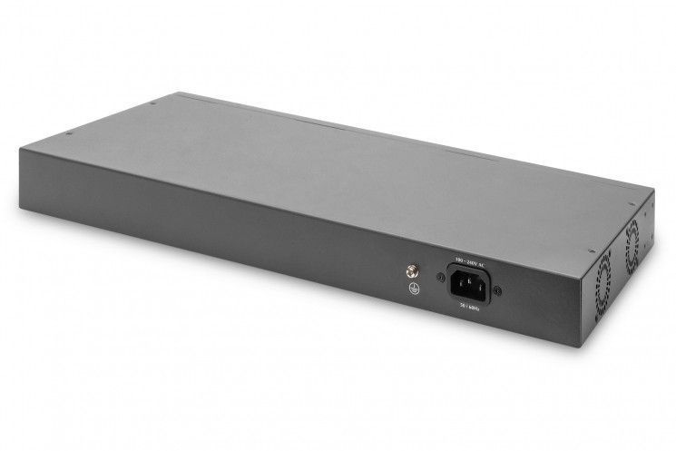 Комутатор DIGITUS 24 port + 2 combo and 2 SFP uplink, Gigabit L2 Switch, Managed RC_DN-80221-3 фото