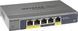 Коммутатор NETGEAR GS105PE 5xGE (2xPoE PSE, 1xPoE PD), 19Вт, WebSmart RC_GS105PE-10000S фото 2