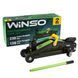 Домкрат гідравлічний підкатний Winso 2т 130-330мм картон 7кг LI_171700 фото 1