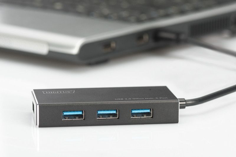 Хаб DIGITUS USB-A > 4хUSB-А, активный RC_DA-70240-1 фото