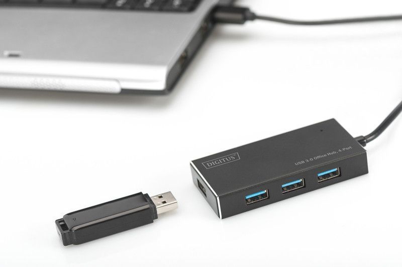 Хаб DIGITUS USB-A > 4хUSB-А, активный RC_DA-70240-1 фото