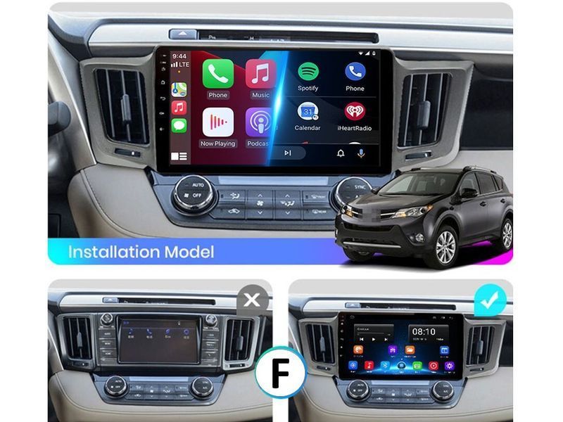 Штатна автомагнітола FORS.auto FS 4 PRO для Toyota RAV4 2013-2018 FA_FS-4034 фото