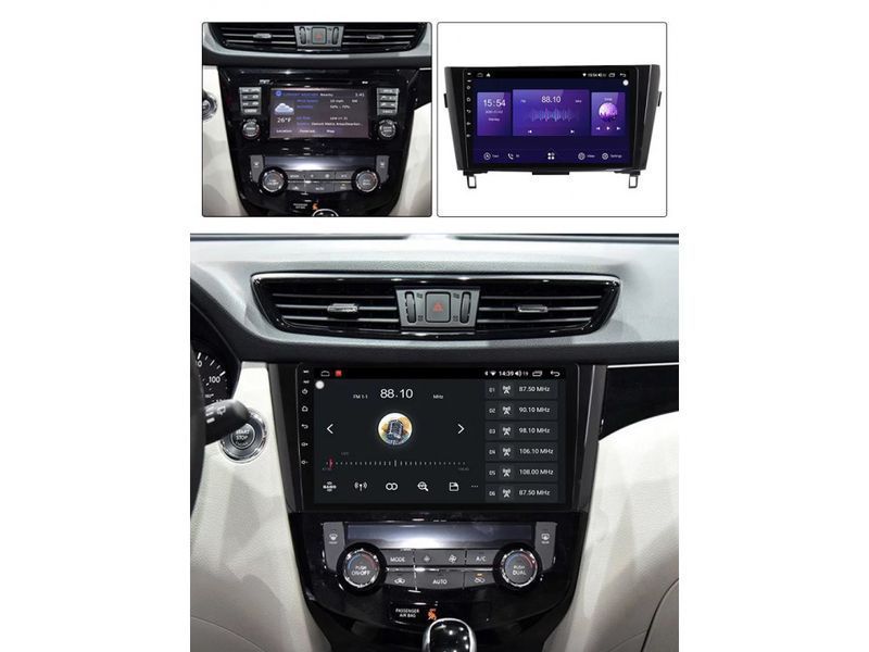 Штатна автомагнітола FORS.auto M200 для Nissan Qashqai/X-trail/Rogue (клімат и Кондиціонер) 2013-2020 FA_1162-М200 фото