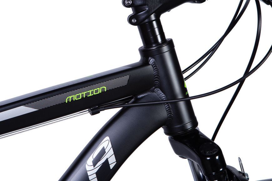 Велосипед алюміній 29 Formula MOTION PLUS AM рама-19" чорно-зелений (матовий) з багажником задн St з крилом Pl 2024 VT_OPS-FR-29-283 фото