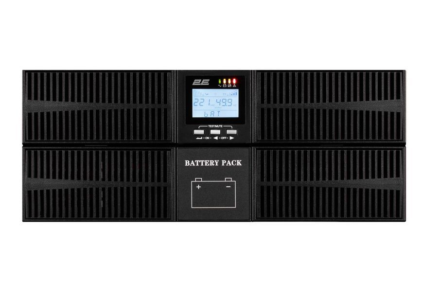 Источник бесперебойного питания 2E SD6000RT, 6kVA/6kW, RT4U, LCD, USB, Terminal RC_2E-SD6000RT фото