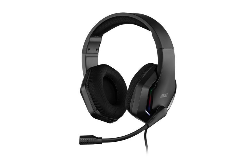 Гарнітура ігрова 2E GAMING HG315, 7.1, USB-A, RGB, 2м, чорний RC_2E-HG315BK-7.1 фото