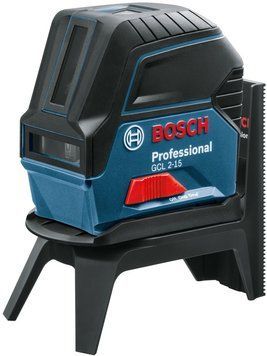 Bosch Нівелір лазерний GCL 2-15 до 15м, &plusmn;0.3мм/м, +RM1, 0.5кг RC_0.601.066.E00 фото