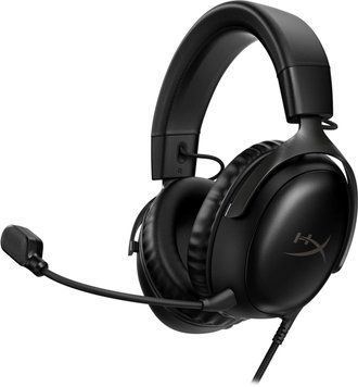 Гарнитура игровая HyperX Cloud III, mini-jack/USB-A/USB-C, 1.2м/1.3м, черный RC_727A8AA фото