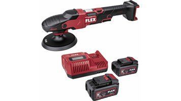 Полировальная аккумуляторная шлифмашина ротационная FLEX PE 150 18-EC Set HY_099113339 фото