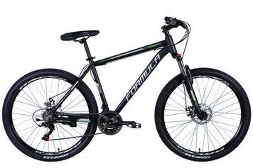 Велосипед алюміній 27.5" Formula MOTION AM DD рама-19" чорно-зелений (матовий) 2024 VT_OPS-FR-27.5-206 фото