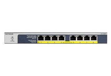 Комутатор NETGEAR GS108PP 8xGE PoE, 123Вт, Некерований RC_GS108PP-100EUS фото