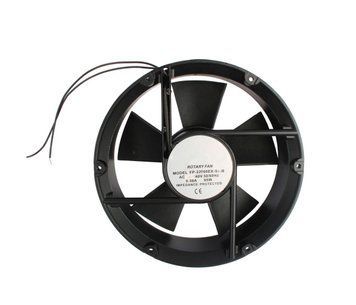 Кулер для охлаждения серверных БП FP-22060EX-S1-B DC sleeve fan 2pin под пайку - 220*220*60мм, 220V/0,45A, U_21143 фото