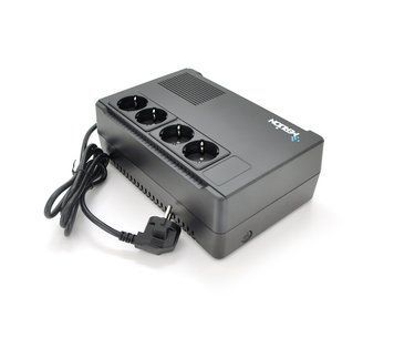 ИБП Merlion Terra 400 (240W) LED, 162-290VAC, AVR 1st, 4 SCHUKO, 1x12V4.5Ah, plastik Case Q4 (245x163x90) U_12717 фото