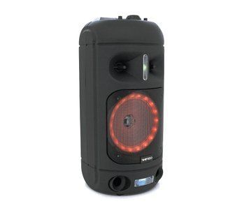 Портативная музыкальная колонка с подсветкой Kimiso QS-A880, 100W, Bluetooth микрофон 3700mAh U_35502 фото