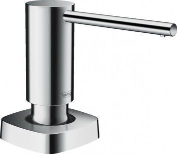 Дозатор для моющих средств Hansgrohe A71, 500мл, хром RC_40468000 фото