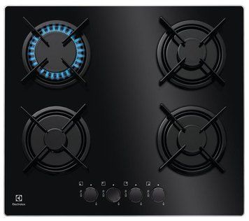 Electrolux Варочная поверхность газ на стекле, 60см, черный RC_EGT6242NVK фото