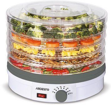 Сушилка для продуктов Ardesto FDB-5320, 245Вт, поддонов -5x3см, диаметр-32см RC_FDB-5320 фото