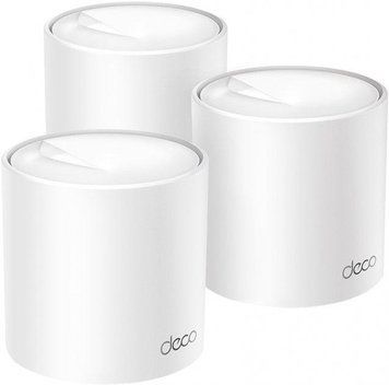 Система WiFi-Mesh TP-LINK Deco X50 AX3000, 3xGE LANWAN, 3мод RC_DECO-X50-3-PACK фото