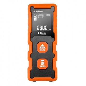 Лазерний далекомір NEO Tools 0.2 &mdash; 20 м (75-202) RC_75-202 фото