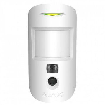 Датчик движения Ajax MotionCam, Jeweler, беспроводной, белый. RC_15711 фото