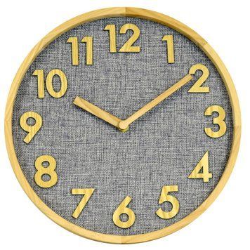 Годинник настінний Technoline WT7235 Grey/Brown (WT7235) DS_DAS301799 фото