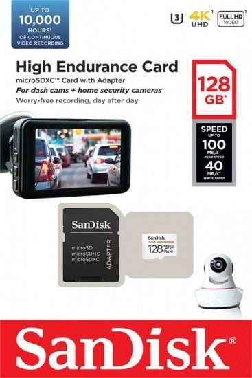 Карта памяти SanDisk High Endurance microSD [SDSQQNR-128G-GN6IA] RC_SDSQQNR-128G-GN6IA фото