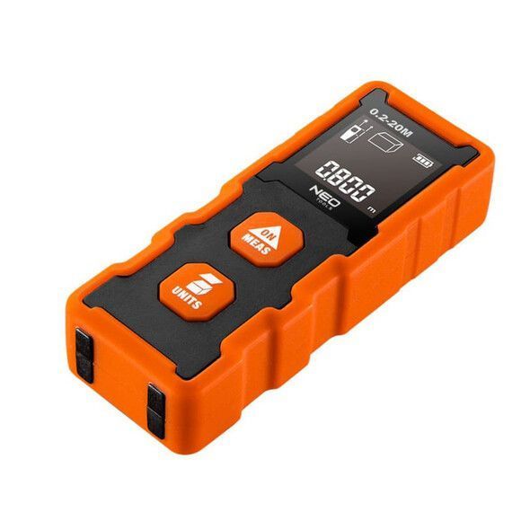 Лазерний далекомір NEO Tools 0.2 &mdash; 20 м (75-202) RC_75-202 фото