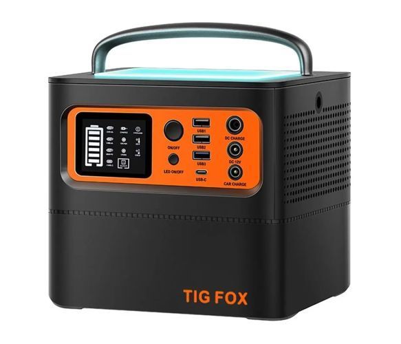 Портативный источник питания Tig Fox T500, мощность 540Вт, емкость 54000mAh, 210*190*190 мм, 5.5 кг IO_T500 фото