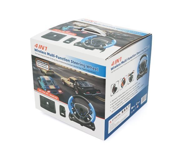 Руль 4 в 1, для PC/PS3/PS4/Android Phone, Box U_39386 фото
