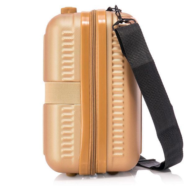 Б'юті-кейс Semi Line 16L Gold (T5663-2) DS_DAS302639 фото