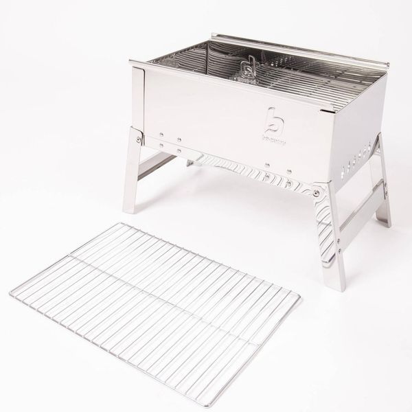 Гриль вугільний Bo-Camp Compact Delux Silver (8108360) DS_DAS301403 фото