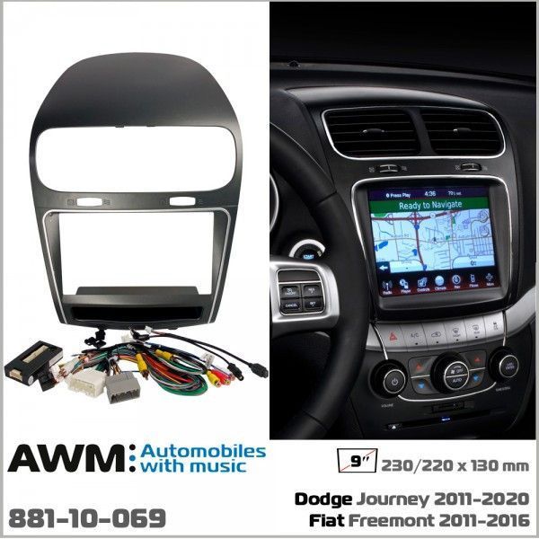 Перехідна рамка Dodge Journey, Fiat Freemont AWM 881-10-069 AV_881-10-069 фото
