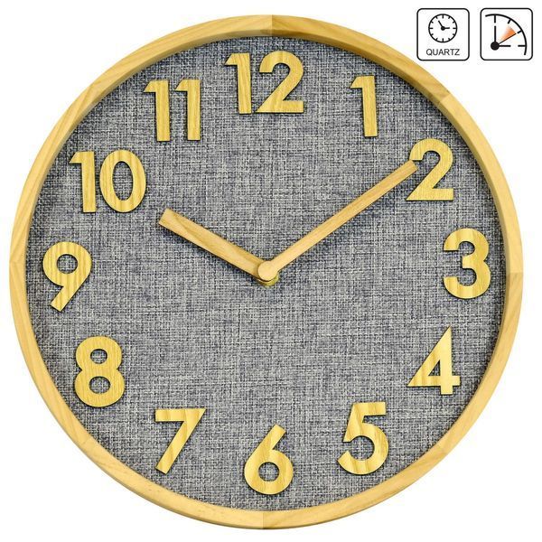Годинник настінний Technoline WT7235 Grey/Brown (WT7235) DS_DAS301799 фото