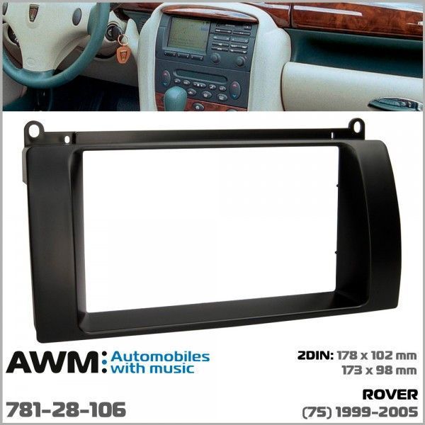 Перехідна рамка AWM 781-28-106 для Rover 75 1999-2005 AV_781-28-106 фото
