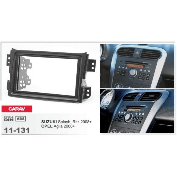 Перехідна рамка CARAV 11-131 для SUZUKI Splash, Ritz 2008-2012 / OPEL Agila 2008-2014 AV_11-131 фото
